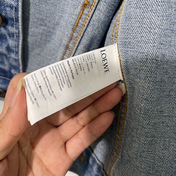 Loewe Anagram Jacket In Denim - Picture 9 of 10